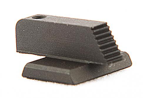 Cross Dovetail Black Front Sight .330x65